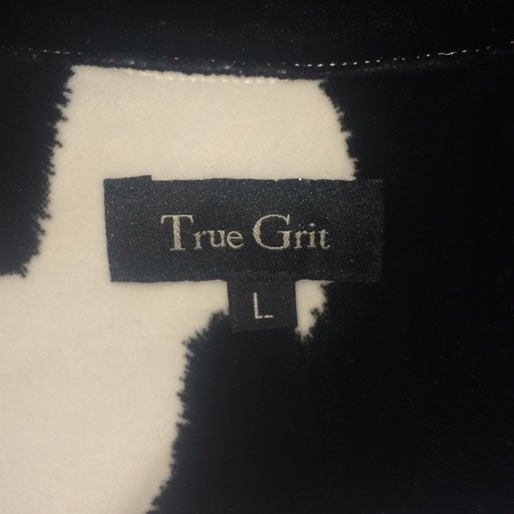 True Grit Cow Print Cropped Jacket - Picture 7 of 9